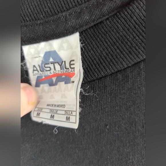 Alstyle Shania Twain TShirt Medium Black Tour Concert - Picture 4 of 7